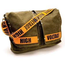 Ducto High Voltage Messenger Laptop Bag